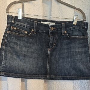 Denim Mini Skirt